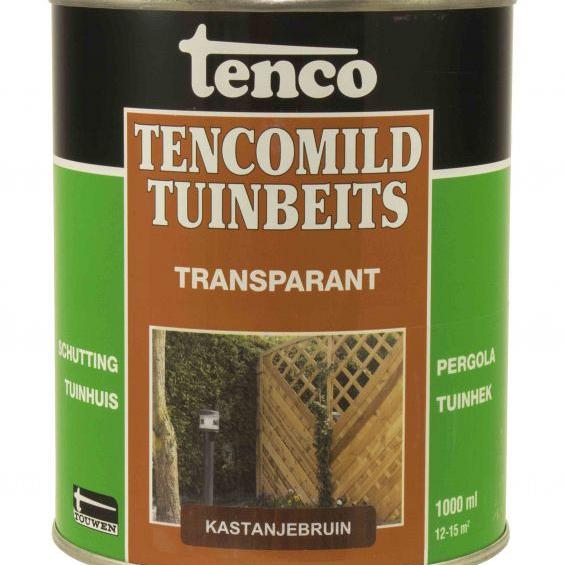 TENCO Mild Tuinbeits Transparant Kastanjebruin 1 liter