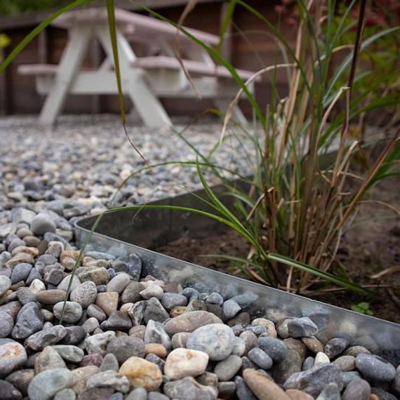 Multi-Edge METAL Afboording RVS 100 x 17,5 cm per stuk