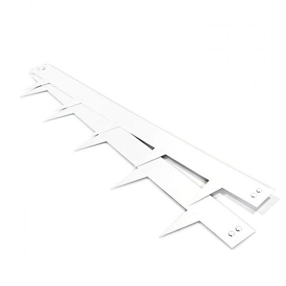 Multi-Edge METAL Afboording Wit 100 x 17,5 cm per stuk