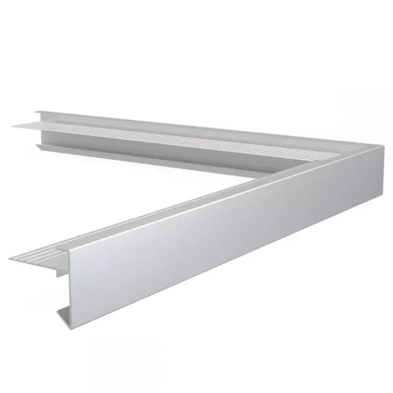 Aluminium daktrim 45/45 buitenhoek