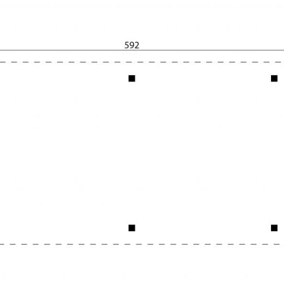 Prieel Modern Excellent Rechthoek vuren groen geïmpregneerd