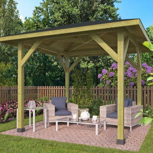 Prieel Tourist vuren groen geïmpregneerd