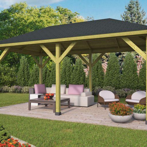 Prieel Superieur vuren groen geïmpregneerd