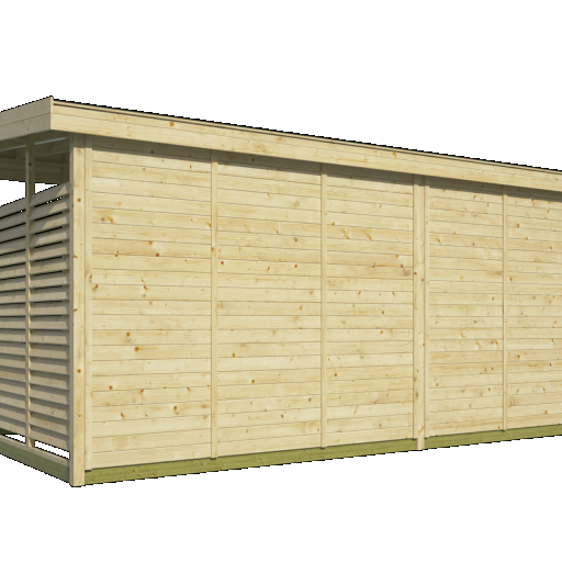 Paviljoen Kristina 560 x 264 cm onbehandeld