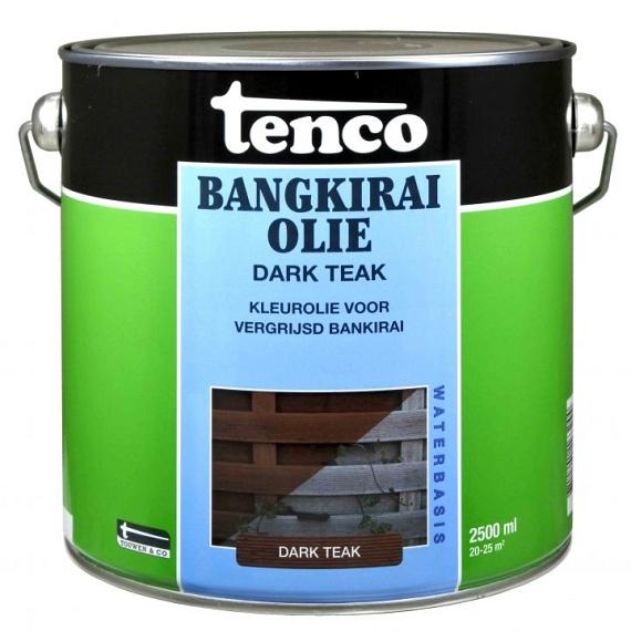 TENCO Bangkirai Olie Dark Teak 2.5 Liter