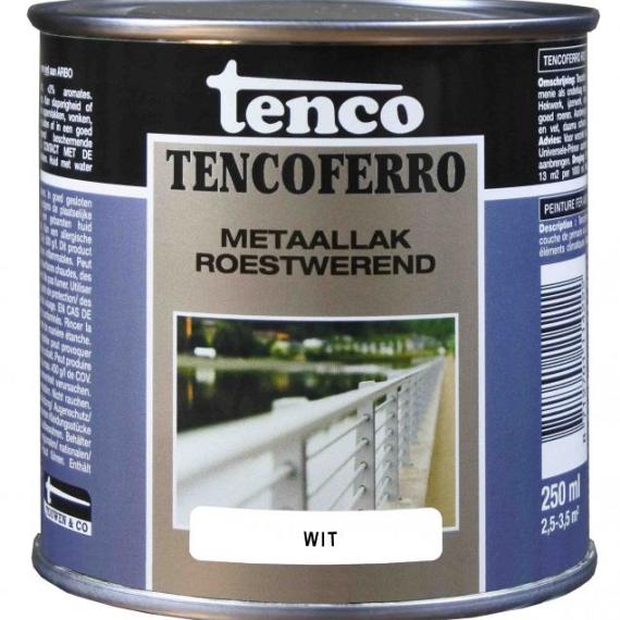 TENCO Ferro Metaallak Wit 0.25 Liter