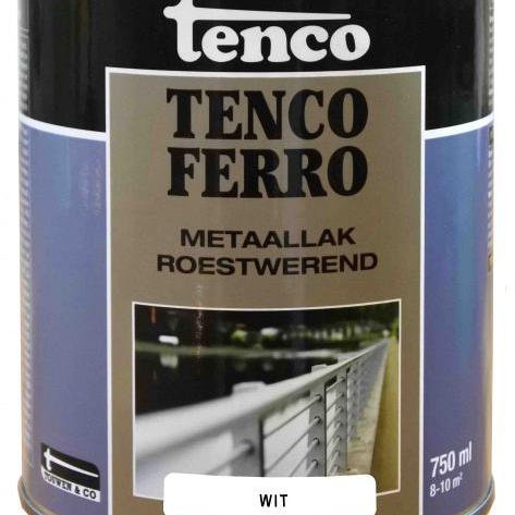 TENCO Ferro Metaallak Wit 0.75 Liter