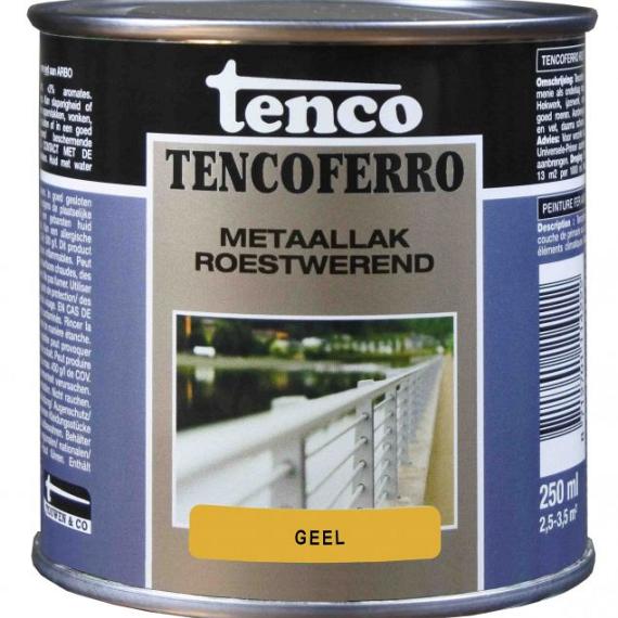 TENCO Ferro Metaallak Geel 0.25 Liter