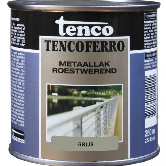 TENCO Ferro Metaallak Grijs 0.25 Liter