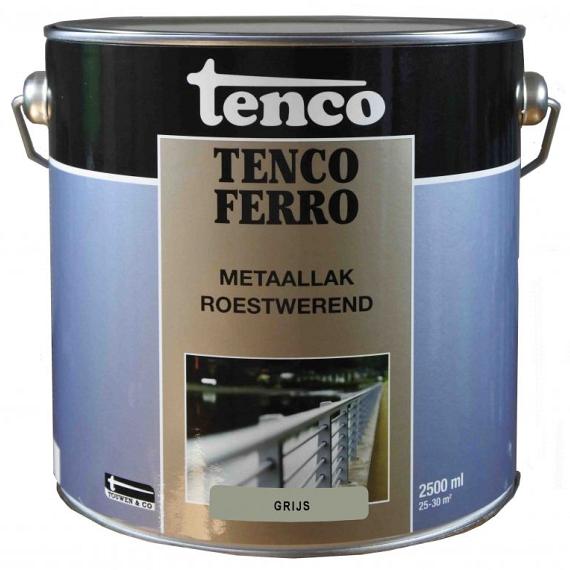 TENCO Ferro Metaallak Grijs 2.5 Liter
