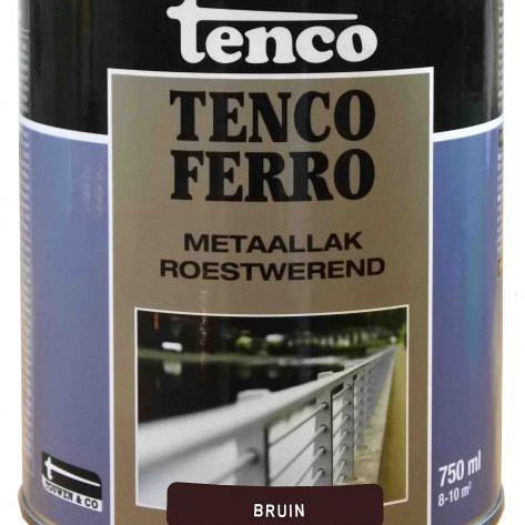 TENCO Ferro Metaallak Bruin 0.75 Liter