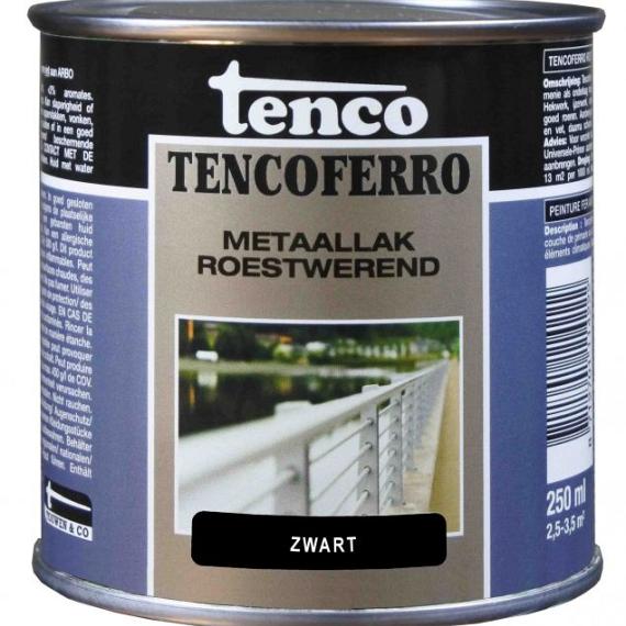 TENCO Ferro Metaallak Zwart 0.25 Liter