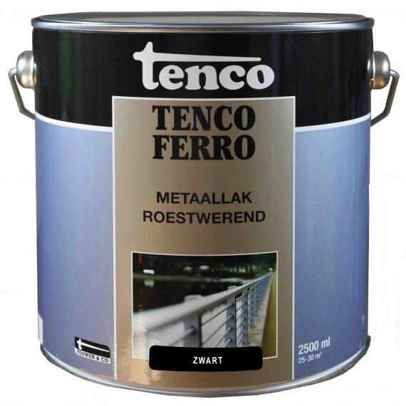 TENCO Ferro Metaallak Zwart 2.5 Liter