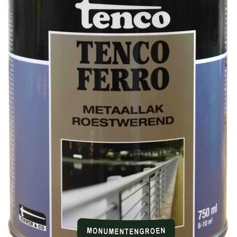 TENCO Ferro Metaallak Monumentengroen 0.75 Liter