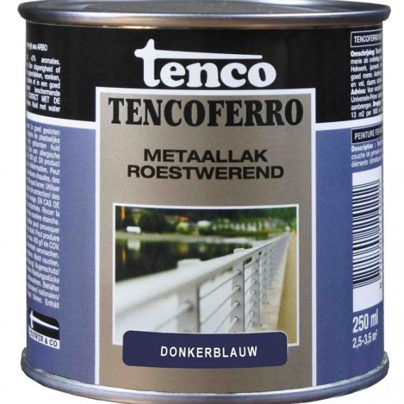 TENCO Ferro Metaallak Donkerblauw 0.25 Liter