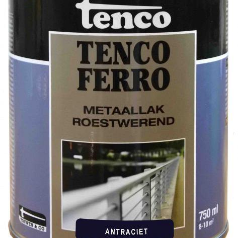 TENCO Ferro Metaallak Antraciet 0.75 Liter