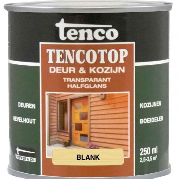 TENCO Top Deur  & Kozijn Dekkend Transparant Blank 0.25 Liter