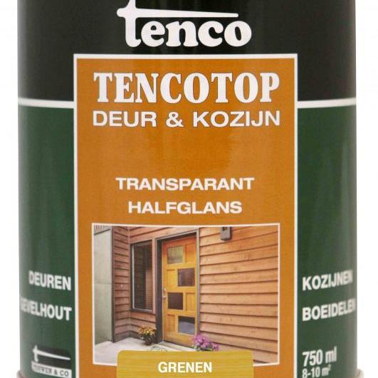 TENCO Top Deur  & Kozijn Dekkend Transparant Grenen 0.75 Liter