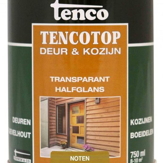 TENCO Top Deur  & Kozijn Dekkend Transparant Noten 0.75 Liter