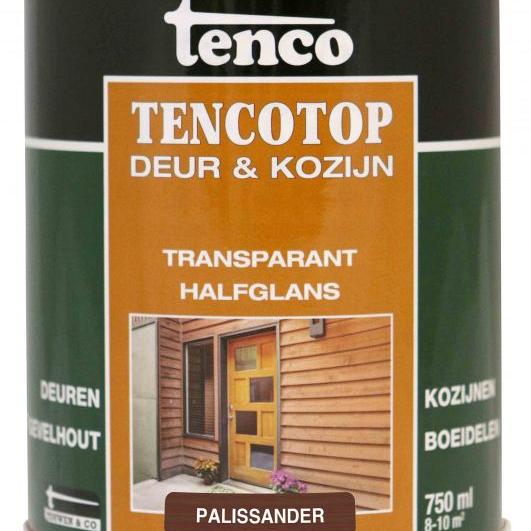 TENCO Top Deur  & Kozijn Dekkend Transparant Palissander 0.75 Liter