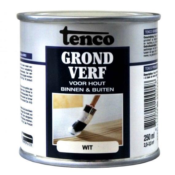 TENCO Grondverven Terpetinebasis Wit 0.25 Liter