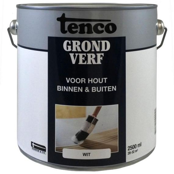 TENCO Grondverven Terpetinebasis Wit 2.5 Liter