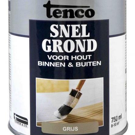 TENCO Snel Grondverven Grijs 0.75 Liter