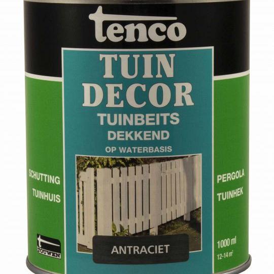 TENCO Tuindecor Dekkend Antraciet 1 liter