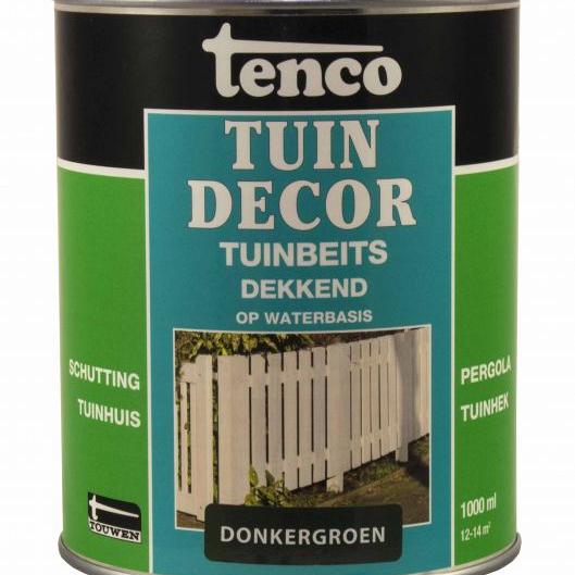 TENCO Tuindecor Dekkend Donkergroen 1 liter