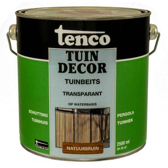 TENCO Tuindecor Transparant Natuurbruin 2.5 liter