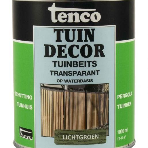 TENCO Tuindecor Transparant Lichtgroen 1 liter