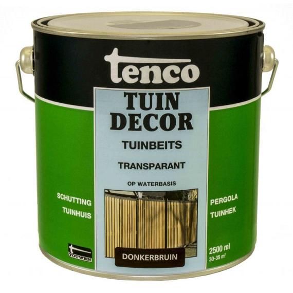 TENCO Tuindecor Transparant Donkerbruin 2.5  liter