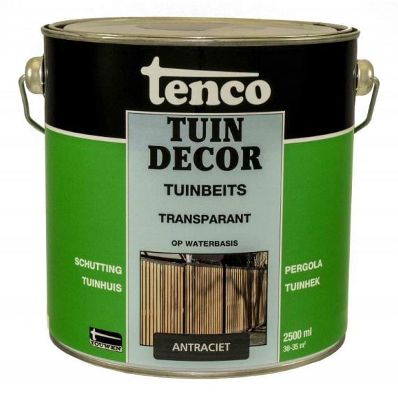 TENCO Tuindecor Transparant Antraciet 2.5 liter