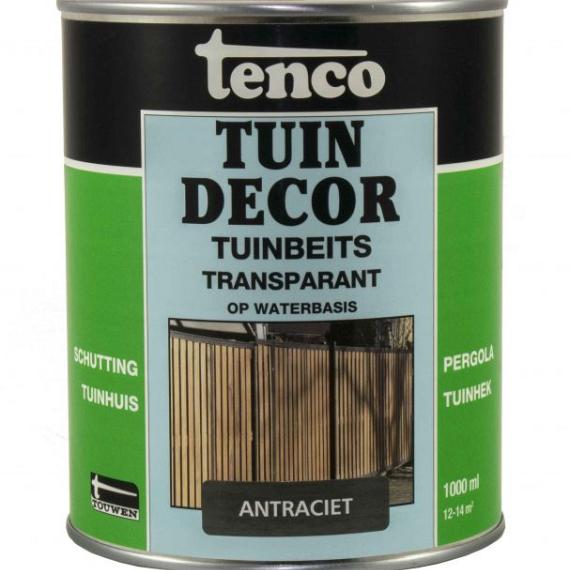 TENCO Tuindecor Transparant Antraciet 1 liter