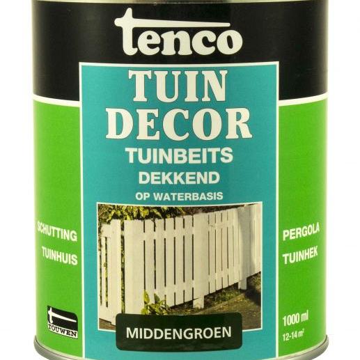 TENCO Tuindecor Dekkend Middengroen 1 liter
