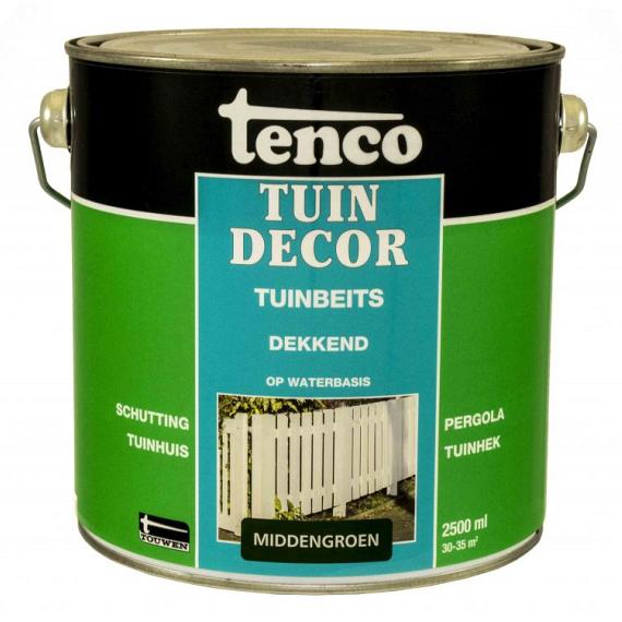 TENCO Tuindecor Dekkend Middengroen 2.5 liter