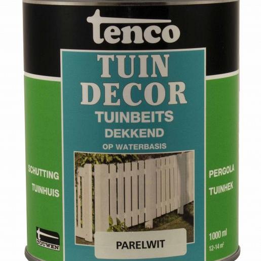 TENCO Tuindecor Dekkend Parelwit 1 liter