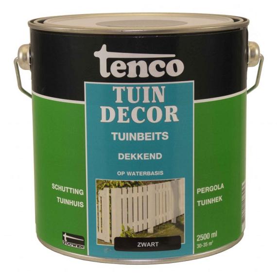 TENCO Tuindecor Dekkend Zwart 2.5 liter