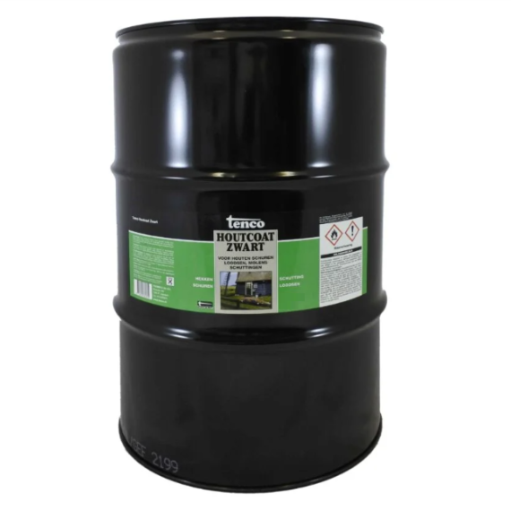 TENCO Houtcoat Zwart 25 Liter