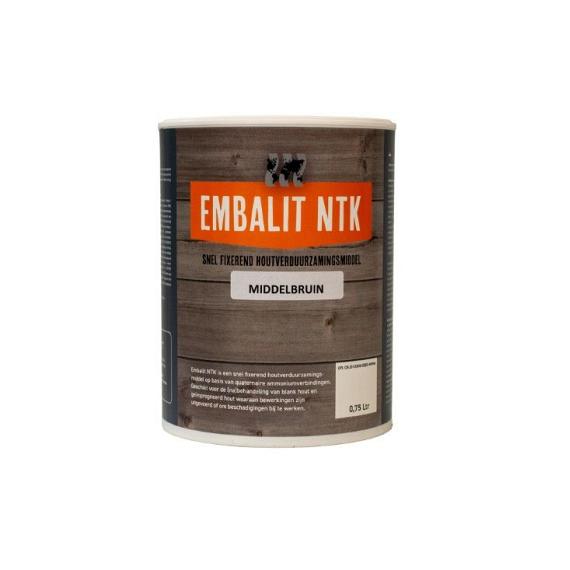 Embalit NTK Bruin 0,75 liter