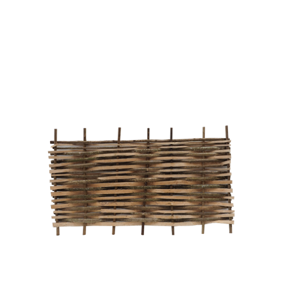 Hazelaar vlechtscherm 90-180 cm