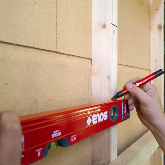 SOLA Permanent marker, zwart PMB