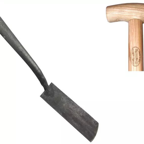 De Wit Zwanehals bandschep 100 mm met lip essen steel 750 mm