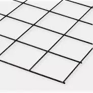 Gaaselement vuurverzinkt zwart gespoten maaswijdte 10 x 10 cm, draaddikte 3,4 mm H180 x B180 cm