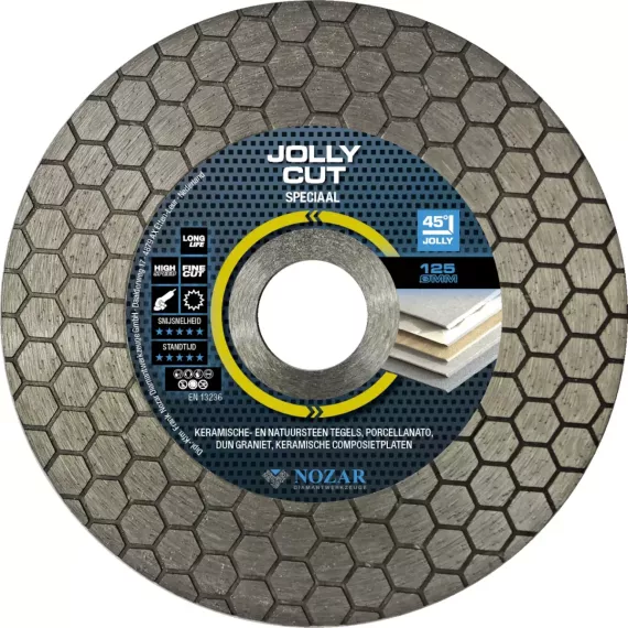 Diamantzaag D125/22,2 mm Jolly Cut