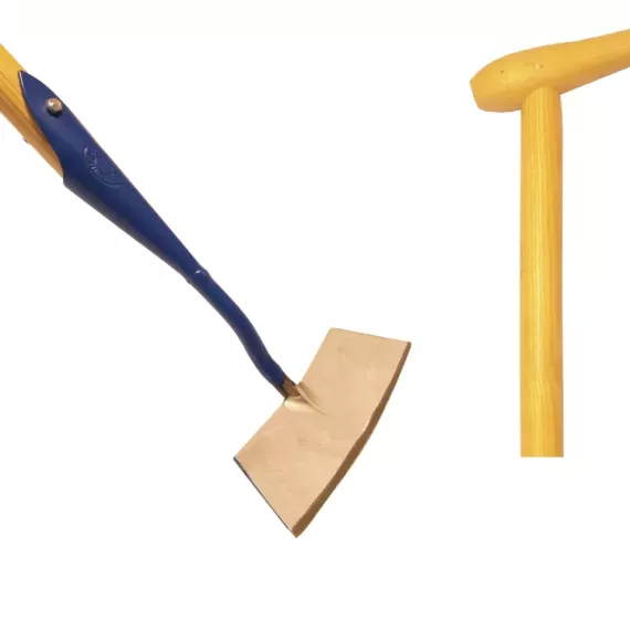 De Wit Ronde schoffel 16 cm essen steel 1700 mm