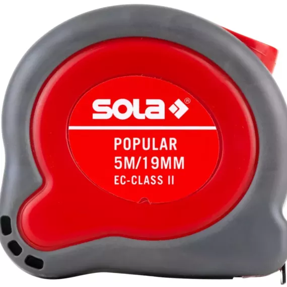 SOLA Rolbandmaat, 25 mm Popular  PP 8 m