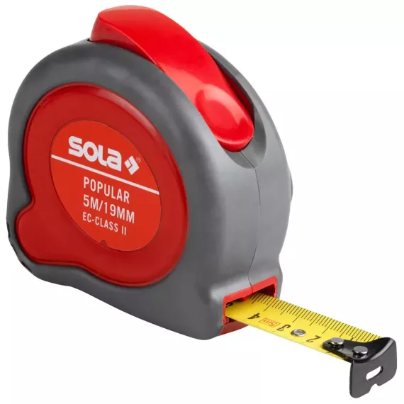 SOLA Rolbandmaat, 19 mm Popular  PP 5 m