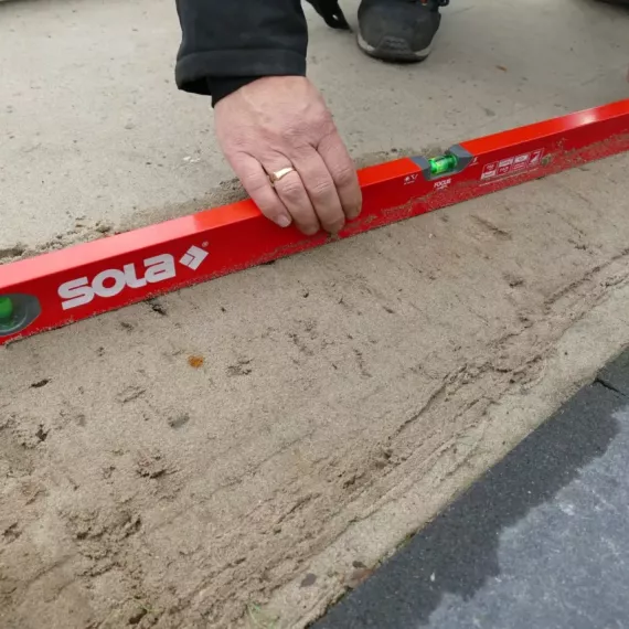 SOLA Alu-waterpas X-profiel BigX 100 cm