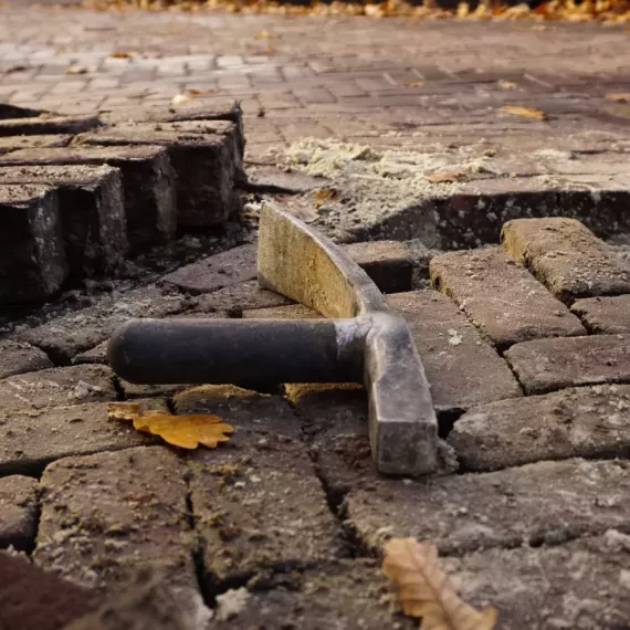 Straathamer 5 cm glasfibersteel